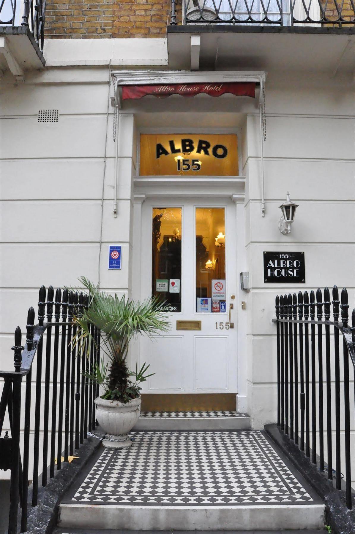 Albro House Hotel Londra Dış mekan fotoğraf